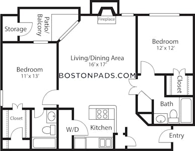 Quincy 2 Bed 2 Bath QUINCY  South Quincy - $2,720