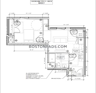 Allston Apartment for rent 1 Bedroom 1 Bath Boston - $3,632 No Fee