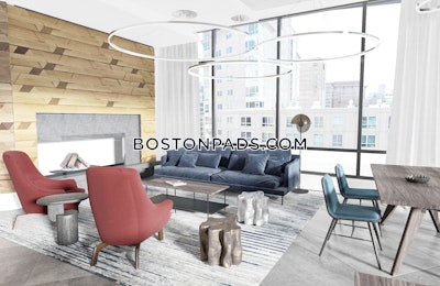 Seaport/waterfront Apartment for rent 2 Bedrooms 1 Bath Boston - $6,349 No Fee